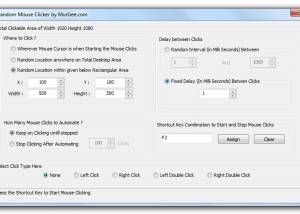 Random Mouse Clicker screenshot