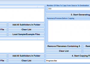 Randomly Copy Files Software screenshot
