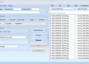 software - Rapid File Renamer 3.0 screenshot
