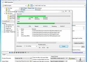 software - Rapid MIDI To MP3 Converter 2.5.0.14 screenshot