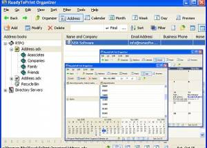 software - ReadyToPrint Organizer 4.82 screenshot