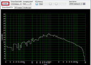 Real Time Audio Analyzer & Oscilloscope screenshot