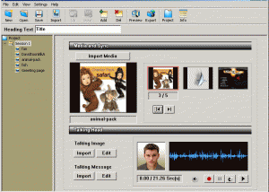 software - Reallusion TalkingSlide 1.1 screenshot