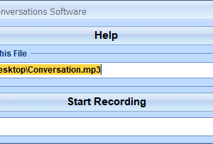 software - Record Skype Conversations Software 7.0 screenshot