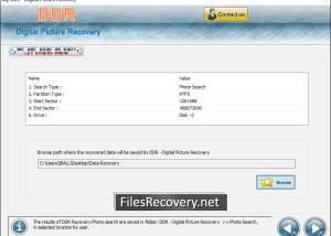 software - Recover Deleted Digital Photo 5.3.2.5 screenshot