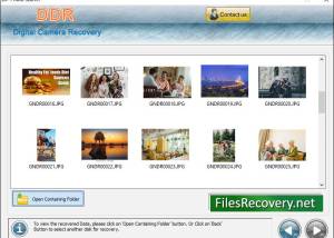 Recover Digital Camera Pictures screenshot