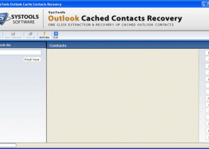 Recover Outlook AutoComplete Cache screenshot