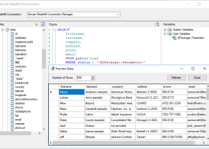 software - Redshift SSIS Components by Devart 3.1.740 screenshot