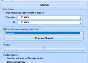 software - Relaxing Sounds Software 7.0 screenshot