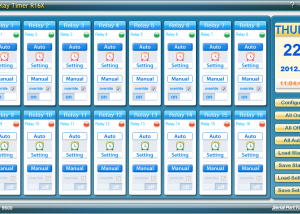 software - Relay Timer R16X 2.5.1 screenshot