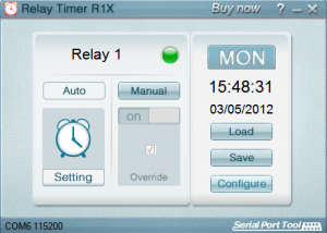 software - Relay Timer R1X 2.5.1 screenshot