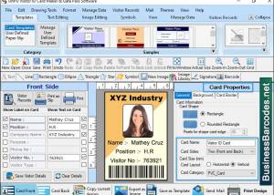 software - Reliable ID Card Printing Program 7.6.3.9 screenshot