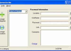 software - RememberMe 1.9 screenshot