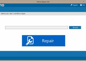 Remo Repair AVI screenshot