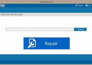 Remo Repair Zip File screenshot