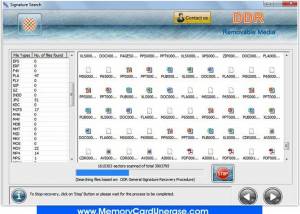 Removable Media Data Unerase screenshot