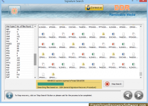 Removable Media Recovery Software screenshot