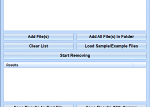 software - Remove Duplicate Email Addresses In Text Files Software 7.0 screenshot