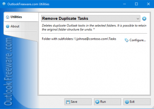 Remove Duplicate Tasks screenshot