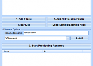 software - Rename Multiple PDF Files Software 7.0 screenshot