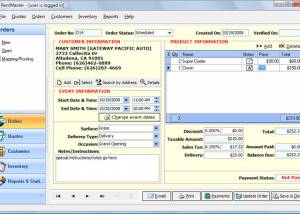 software - RentMaster 2.10 screenshot