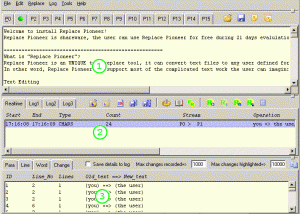 software - Replace Pioneer 2.73 screenshot