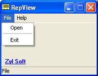software - RepView 1.62 screenshot