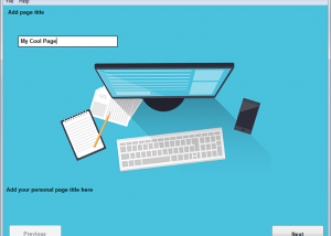 software - Responsive Web Page Generator 2.5 screenshot