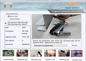 software - Restore Digital Camera Tool 6.7 screenshot