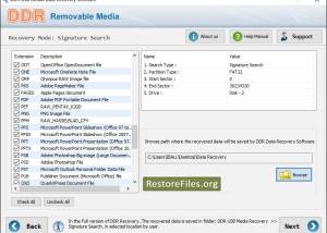 software - Restore Files Software 5.3.9.0 screenshot