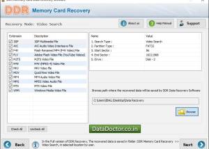 Restore Memory Card Deleted Files screenshot