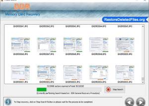 software - Restore Memory Card Files Software 5.4.3.1 screenshot