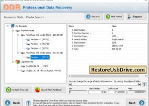 software - Restore USB Drive 5.1.2.1 screenshot