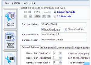 software - Retail Barcode Generator 9.3.0.1 screenshot
