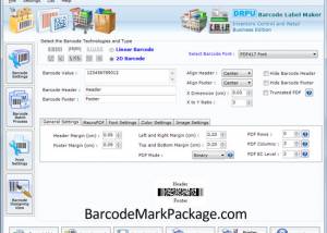 software - Retail Barcodes Label Generator 7.3.0.1 screenshot