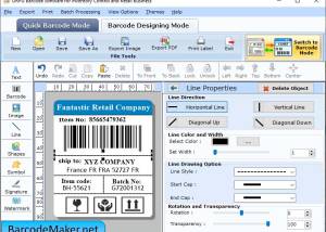 software - Retail Inventory Tracking Barcode Maker 8.5 screenshot