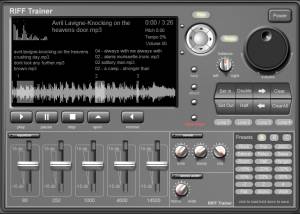 software - Riff Trainer 1.1 screenshot