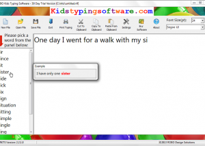 software - ROBO Kids Typing Software 2.2.3 screenshot