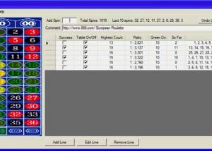 Routrack - Roulette Tracking Software System screenshot