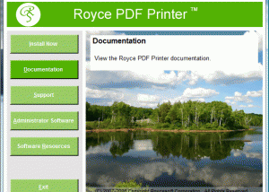 Royce PDF Printer screenshot