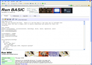 software - Run BASIC Free Edition 1.01 screenshot