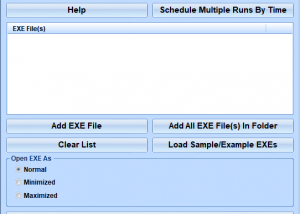 software - Run Multiple EXE Files At Same Time Software 7.0 screenshot