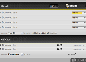 software - SABnzbd Portable 4.3.3 screenshot