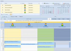 software - Salon Calendar for Workgroup 4.9 screenshot