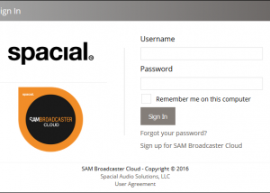 Full SAM Broadcaster LITE screenshot