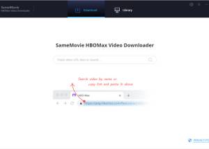 software - SameMovie HBOMax Video Downloader 2.1.3 screenshot