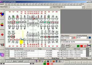 SaralDent Dental software screenshot