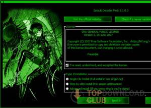 software - Satsuki Decoder Pack 5.2.0.0 screenshot