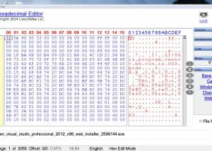SB Hexadecimal Editor screenshot