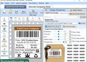 Scanning Data Bar Barcode Software screenshot